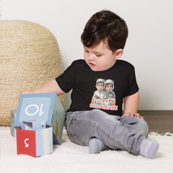 Baby JerEidi Please Kids T-Shirt - Eid Gift for Kids, Eid Celebration Outfit , Fun Eid Mubarak Tee, Islamic Clothing ,Festive Eid Wear - Image 4