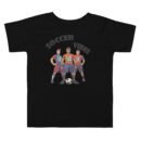 Soccer Vibes Kids T-Shirt showing vibrant soccer graphic.
