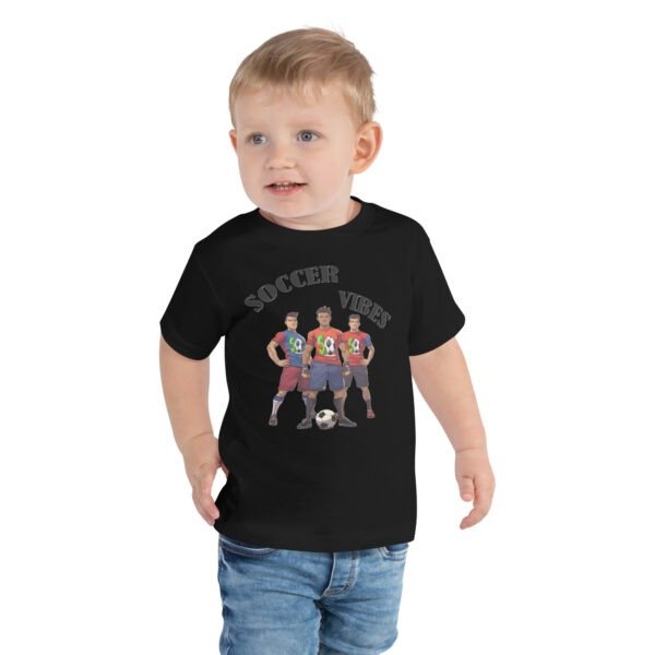 Soccer Vibes Kids T-Shirt – Fun & Sporty Fashion - Image 2