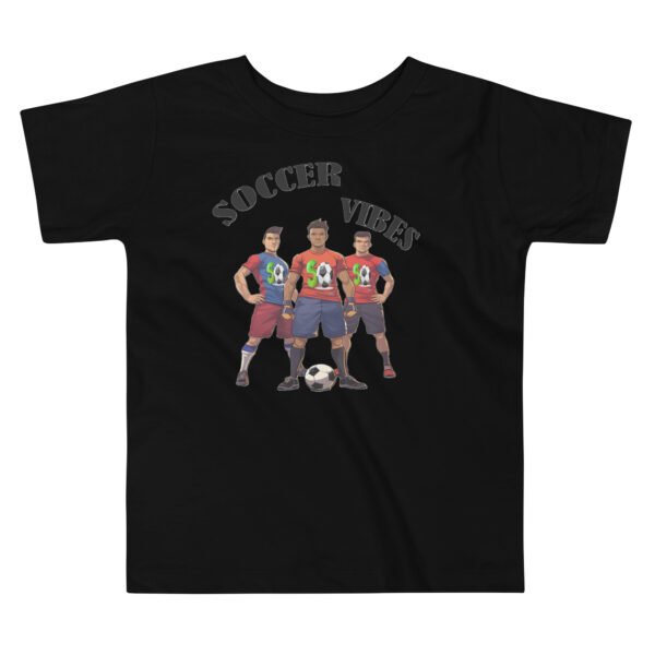 Soccer Vibes Kids T-Shirt – Fun & Sporty Fashion - Image 3