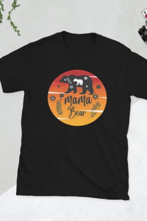Mama Bear Mothers Day T-shirt Women T-Shirt Top | Mama Tee, Mom Shirt, Mom Lover Top