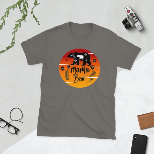Mama Bear Mothers Day T-shirt Women T-Shirt Top | Mama Tee, Mom Shirt, Mom Lover Top - Image 8