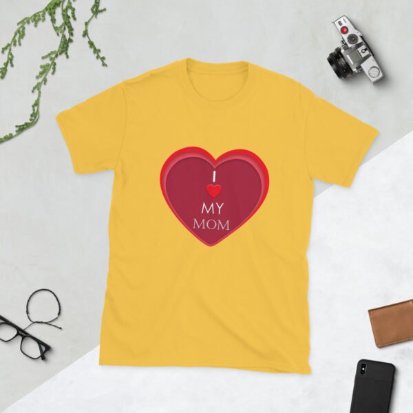 I Love My Mom T-Shirt – A Heartfelt Gift for Mother's Day - Image 7