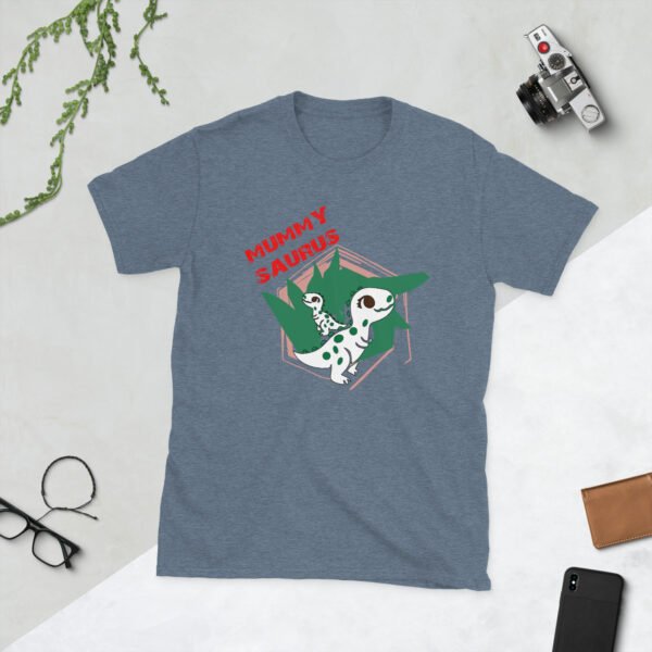 Mothers Day Mummy Saurus T-shirt Women T-Shirt Top – Mama Tee, Mom Shirt, Mom Lover Top - Image 3