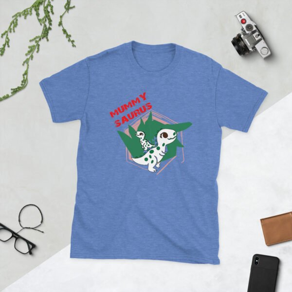 Mothers Day Mummy Saurus T-shirt Women T-Shirt Top – Mama Tee, Mom Shirt, Mom Lover Top - Image 4