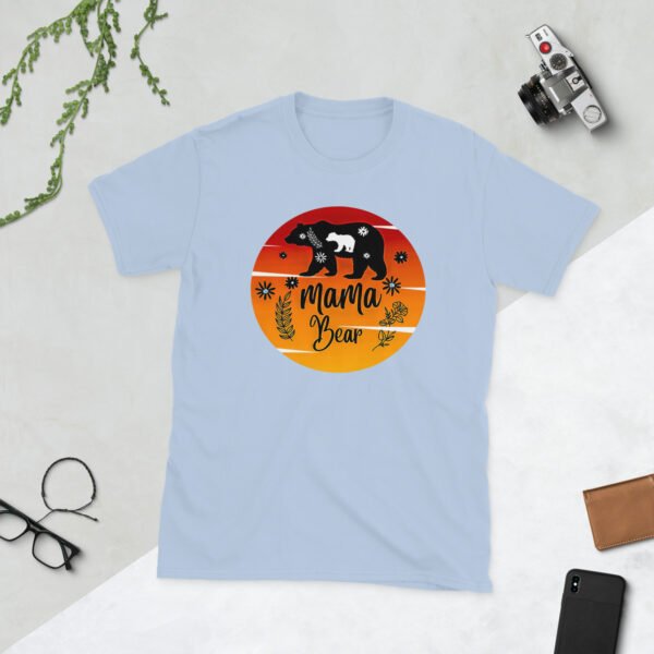 Mama Bear Mothers Day T-shirt Women T-Shirt Top | Mama Tee, Mom Shirt, Mom Lover Top - Image 12
