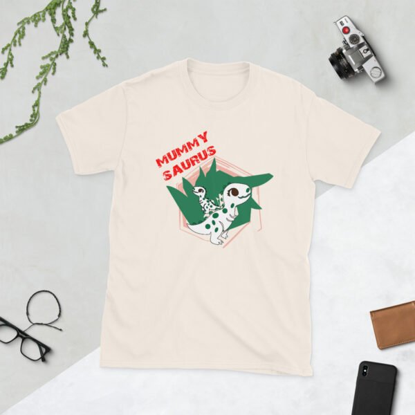 Mothers Day Mummy Saurus T-shirt Women T-Shirt Top – Mama Tee, Mom Shirt, Mom Lover Top - Image 9