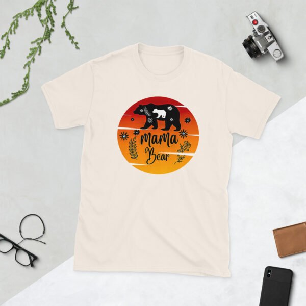 Mama Bear Mothers Day T-shirt Women T-Shirt Top | Mama Tee, Mom Shirt, Mom Lover Top - Image 15