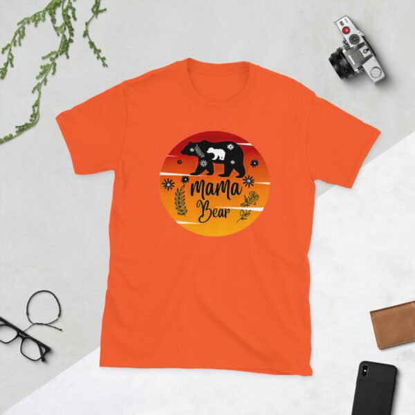 Mama Bear Mothers Day T-shirt Women T-Shirt Top | Mama Tee, Mom Shirt, Mom Lover Top - Image 9