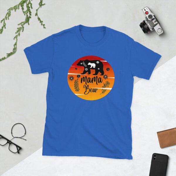 Mama Bear Mothers Day T-shirt Women T-Shirt Top | Mama Tee, Mom Shirt, Mom Lover Top - Image 5