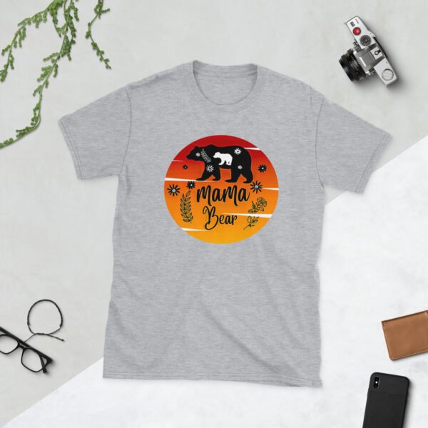 Mama Bear Mothers Day T-shirt Women T-Shirt Top | Mama Tee, Mom Shirt, Mom Lover Top - Image 13