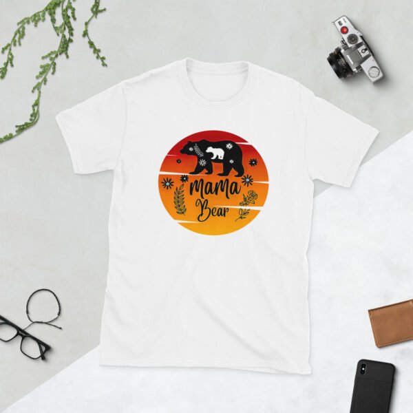 Mama Bear Mothers Day T-shirt Women T-Shirt Top | Mama Tee, Mom Shirt, Mom Lover Top - Image 16