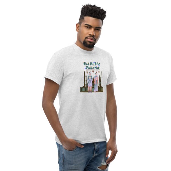 Eid Al-Fitr Mubarak Unisex Cotton T-Shirt – Classic & Stylish Festive Tee - Image 91