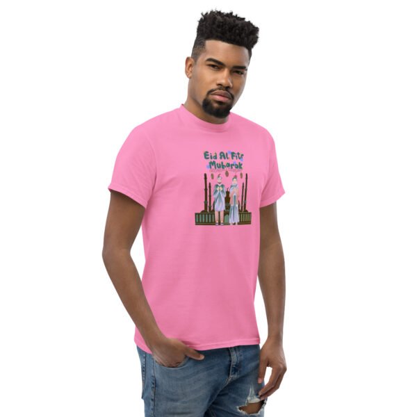 Eid Al-Fitr Mubarak Unisex Cotton T-Shirt – Classic & Stylish Festive Tee - Image 36