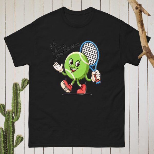 Fun Tennis Shirt – Playful Cotton T-Shirt - Image 2
