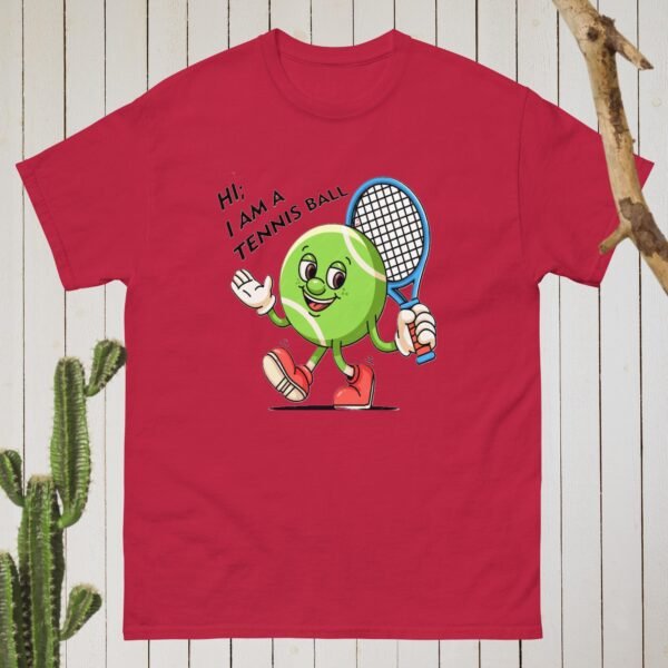 Fun Tennis Shirt – Playful Cotton T-Shirt - Image 9