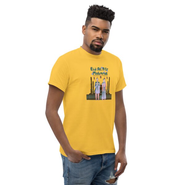 Eid Al-Fitr Mubarak Unisex Cotton T-Shirt – Classic & Stylish Festive Tee - Image 51