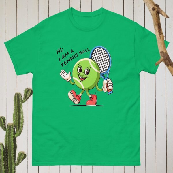 Fun Tennis Shirt – Playful Cotton T-Shirt - Image 8