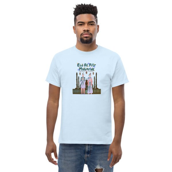 Eid Al-Fitr Mubarak Unisex Cotton T-Shirt – Classic & Stylish Festive Tee - Image 76