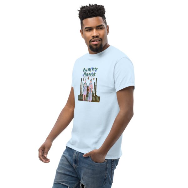 Eid Al-Fitr Mubarak Unisex Cotton T-Shirt – Classic & Stylish Festive Tee - Image 81