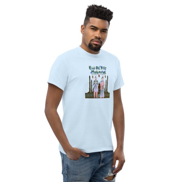 Eid Al-Fitr Mubarak Unisex Cotton T-Shirt – Classic & Stylish Festive Tee - Image 83