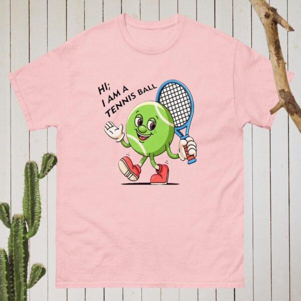 Fun Tennis Shirt – Playful Cotton T-Shirt - Image 3