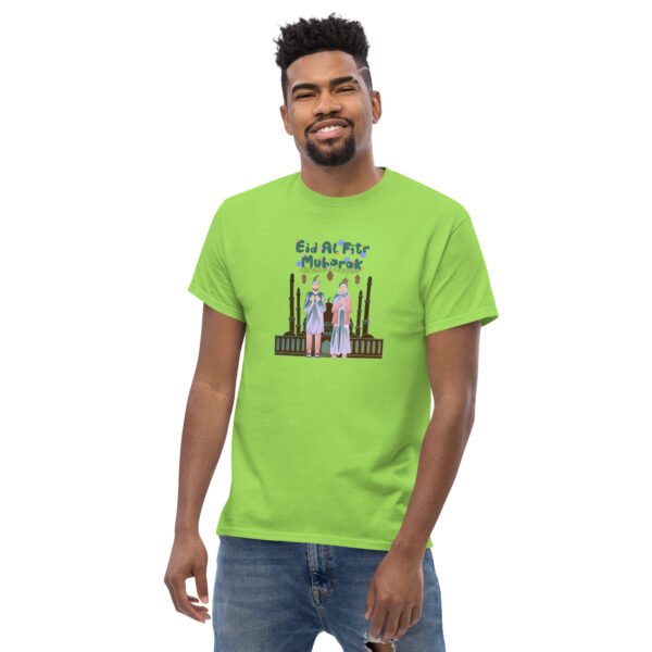 Eid Al-Fitr Mubarak Unisex Cotton T-Shirt – Classic & Stylish Festive Tee - Image 38