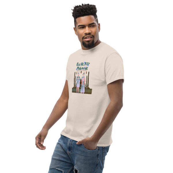Eid Al-Fitr Mubarak Unisex Cotton T-Shirt – Classic & Stylish Festive Tee - Image 57