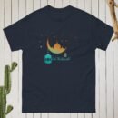 Eid Mubarak T-Shirt, Ramadan Islamic Clothing, Crescent Moon & Lantern Tee, Muslim Festive Outfit, Eid Prayer Shirt