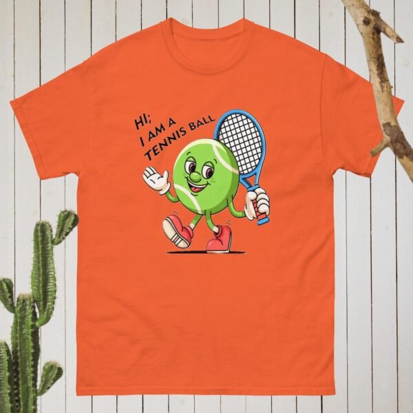 Fun Tennis Shirt – Playful Cotton T-Shirt - Image 5