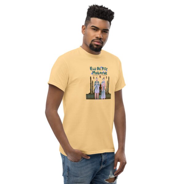 Eid Al-Fitr Mubarak Unisex Cotton T-Shirt – Classic & Stylish Festive Tee - Image 65