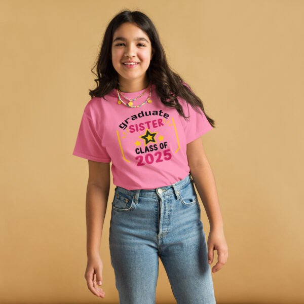 Women's Graduate Sister Class of 2025 T-Shirt | Perfect Graduation Gift - Image 12