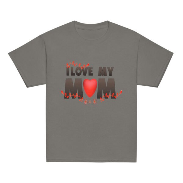 Cute "I Love My Mom" Graphic Tee – Gift for Mom 2025 - Image 8