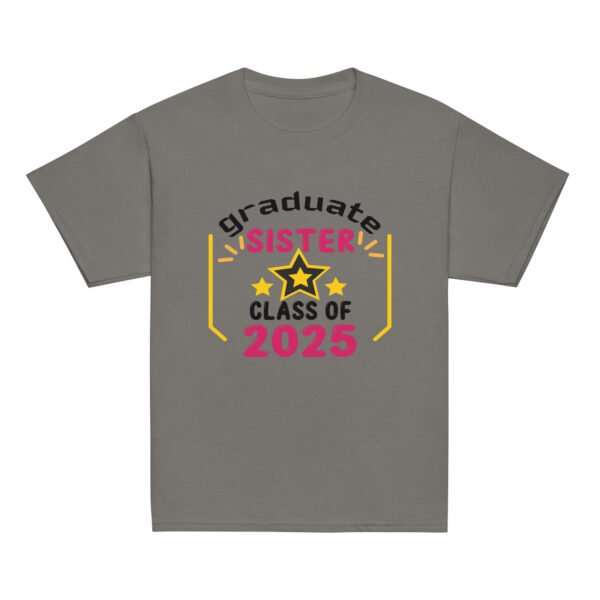 Women's Graduate Sister Class of 2025 T-Shirt | Perfect Graduation Gift - Image 4