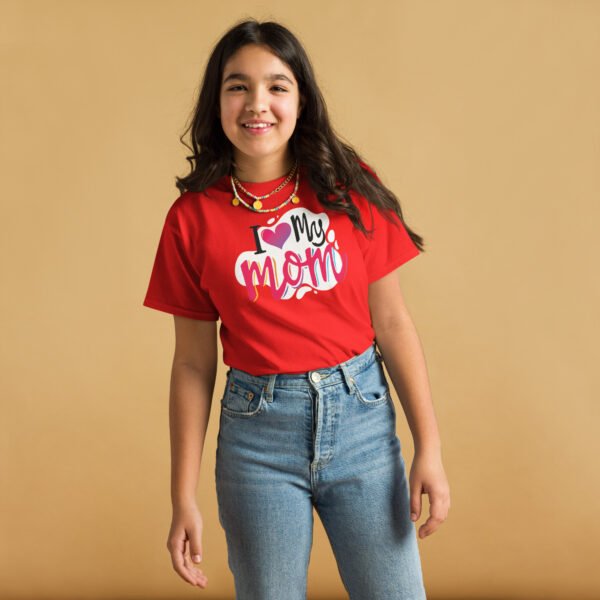 I Love My Mom Mothers Day T-shirt Women - Image 12