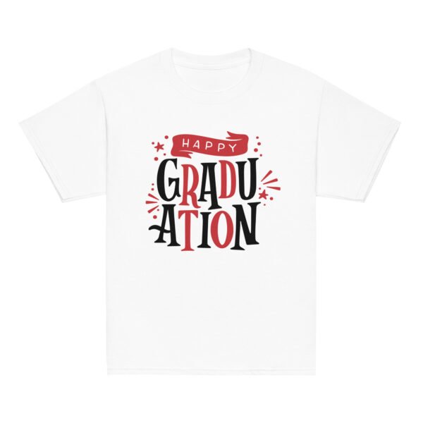 Happy Graduation Female T-Shirt – Celebrate Your Achievement with Style | Perfect Graduation Gift for Her - Image 2