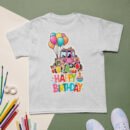 Cute Tractor T-Shirt for Girls – Pink Farm Birthday Shirt for Toddlers & Kids
