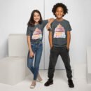 Whimsical Kids Birthday Cake T-Shirt Fun Floating Cake on a Cloud Perfect Gift for Boys & Girls Soft Cotton Tee for Parties & Celebrations