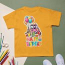 Cute Tractor T-Shirt for Girls – Pink Farm Birthday Shirt for Toddlers & Kids