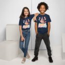 Whimsical Fish Kids Birthday T-Shirt Cute Party Hat Design Fun Gift for Boys &  Girls Soft Cotton & Vibrant Colors