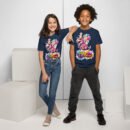 Pink Dinosaur Birthday T-Shirt for Girls - Cute Cartoon Dino Party Tee - Fun Birthday Outfit for Kids - Comfortable & Colorful