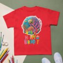 Ocean Theme Party Shirt – Fun Kids Birthday Tee with Sea Creatures