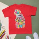 Cute Tractor T-Shirt for Girls – Pink Farm Birthday Shirt for Toddlers & Kids