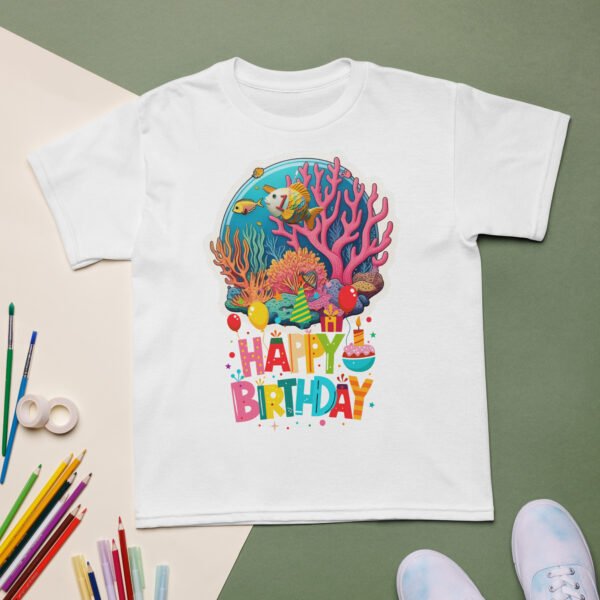Ocean Theme Party Shirt – Fun Kids Birthday Tee with Sea Creatures - Image 10