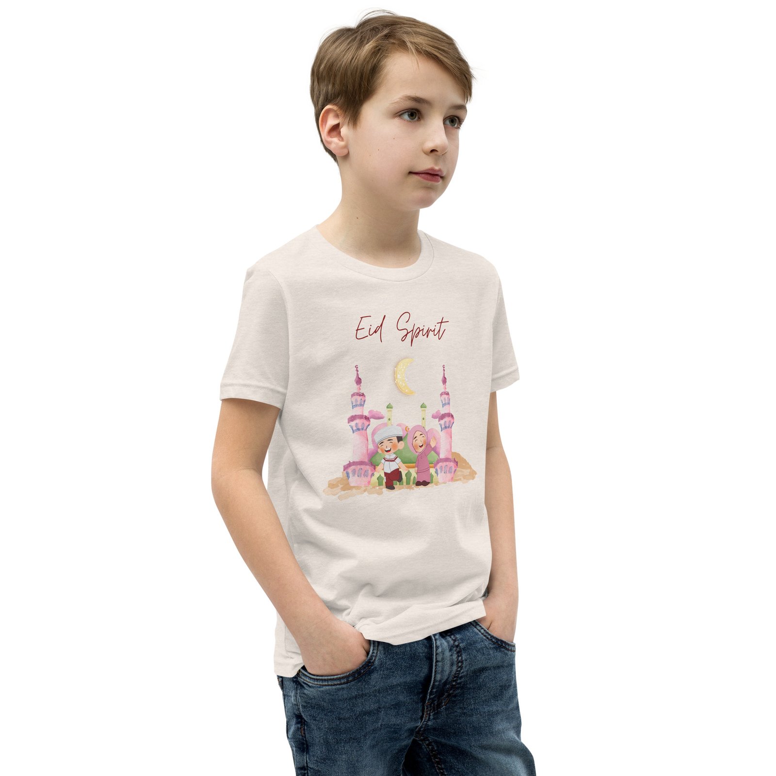 Eid Spirit Kids T-Shirt – Cute Islamic Festival Tee, Ramadan & Eid Gift for Children - Image 23
