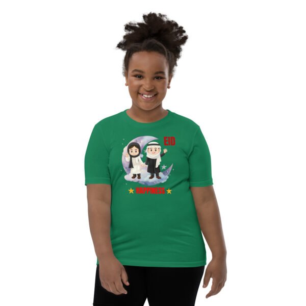 Eid Happiness Kids T-Shirt – Cute Islamic Festival Tee, Ramadan & Eid Gift - Image 14