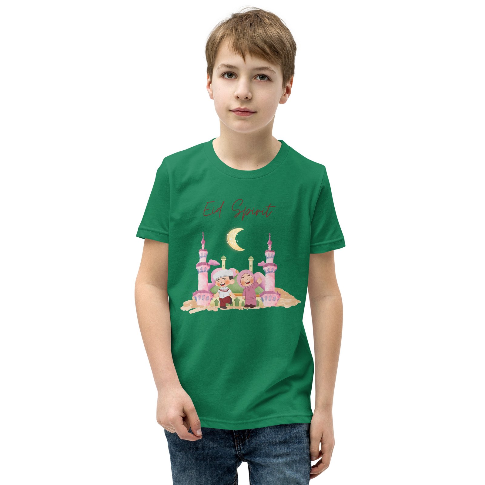 Eid Spirit Kids T-Shirt – Cute Islamic Festival Tee, Ramadan & Eid Gift for Children - Image 14