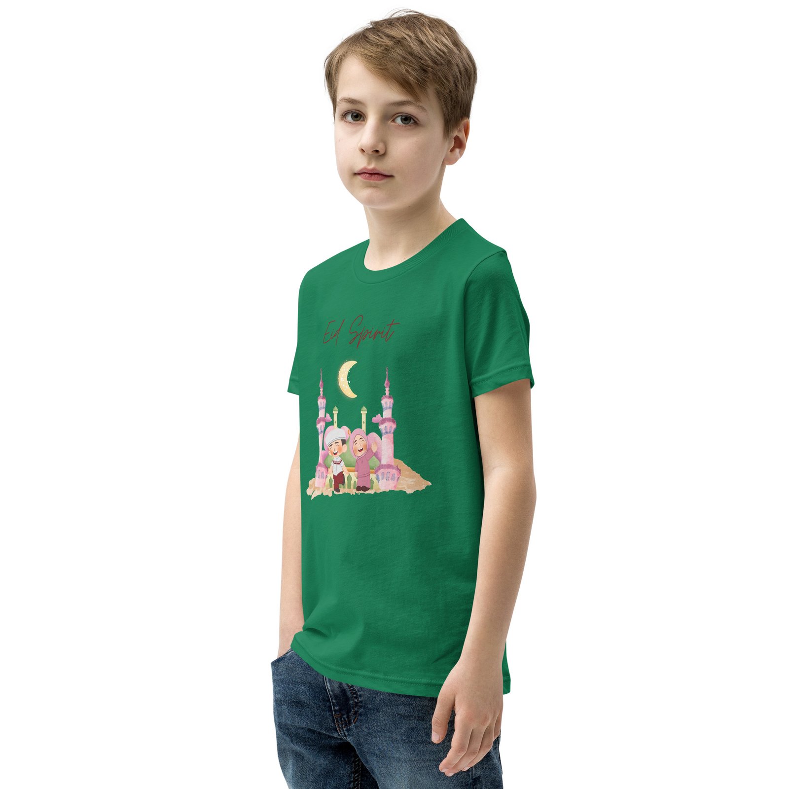 Eid Spirit Kids T-Shirt – Cute Islamic Festival Tee, Ramadan & Eid Gift for Children - Image 16