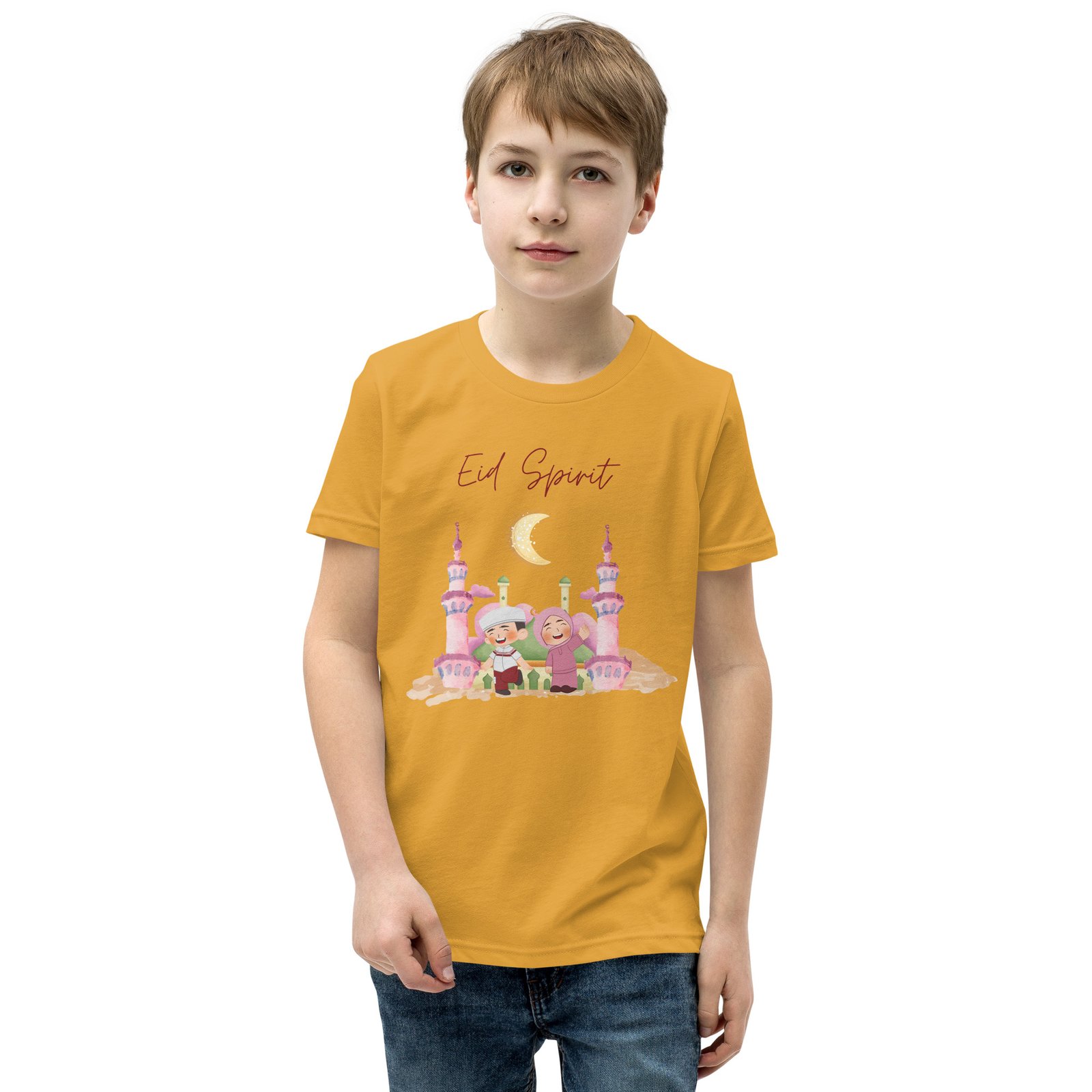 Eid Spirit Kids T-Shirt – Cute Islamic Festival Tee, Ramadan & Eid Gift for Children - Image 19