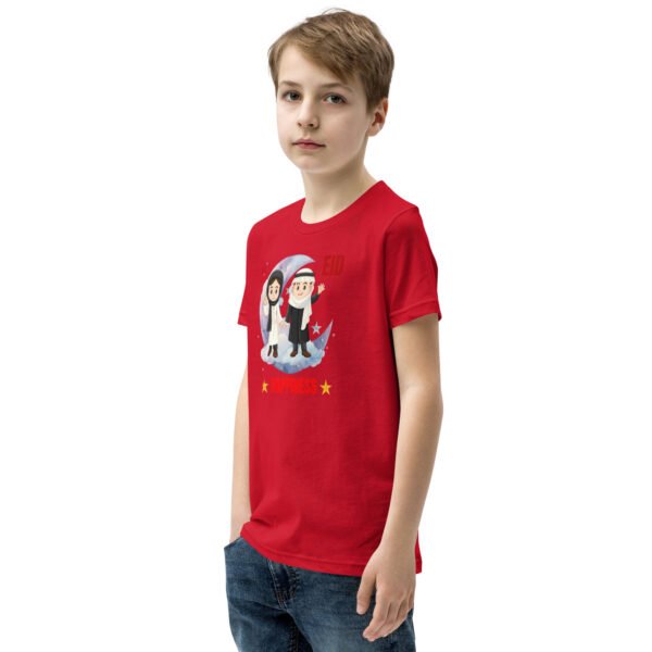Eid Happiness Kids T-Shirt – Cute Islamic Festival Tee, Ramadan & Eid Gift - Image 4